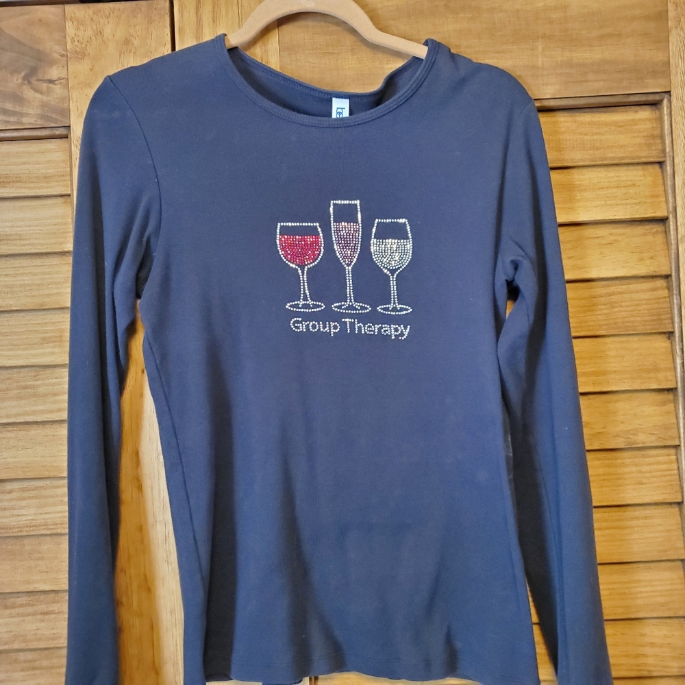 Long sleeve graphic Tee Group Therapy